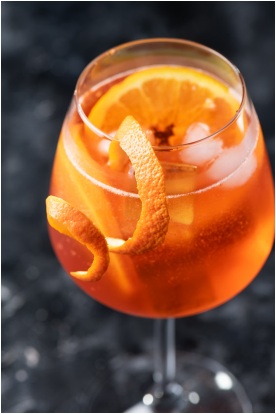 The Art of the Aperitivo with a drink 