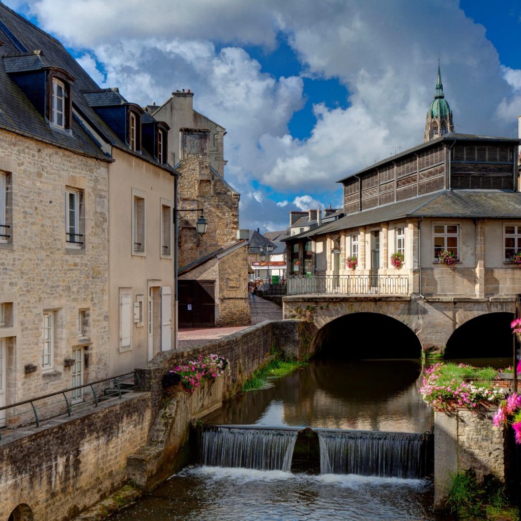 A canal in Bayeaux