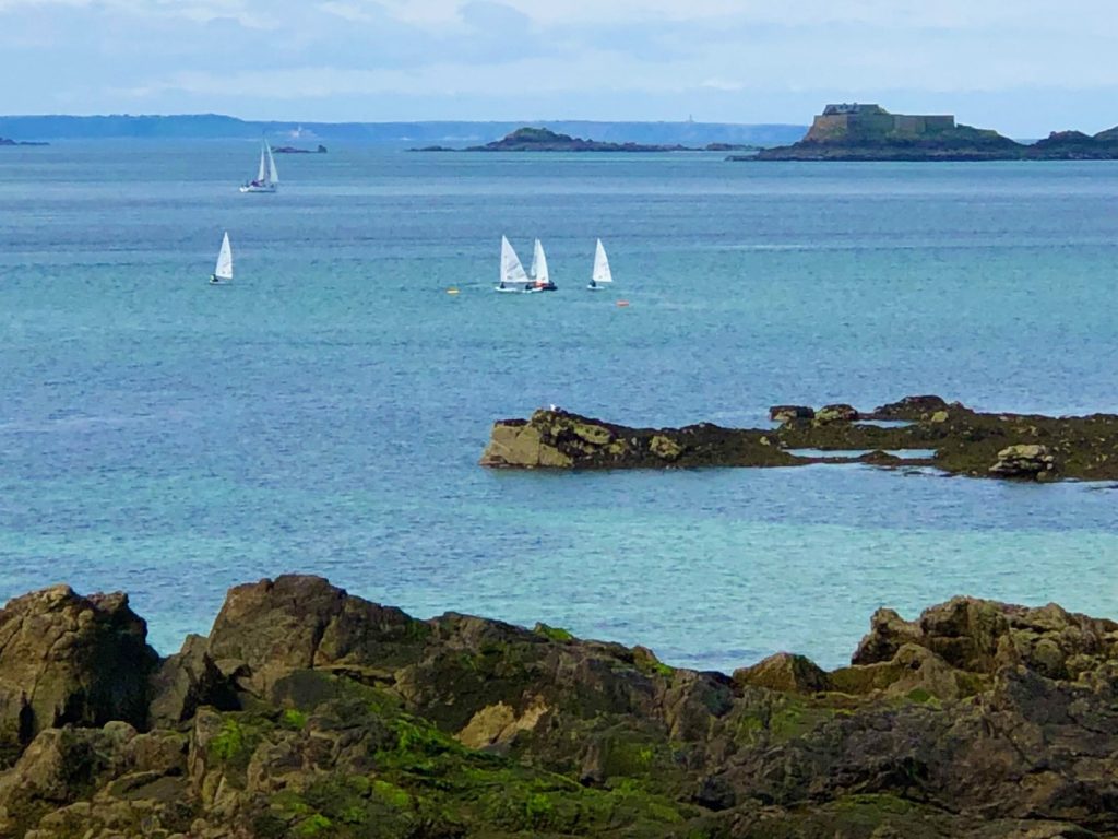 Sailboats in Saint-Malo